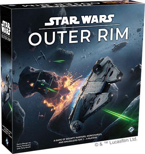 Fantasy Flight Games Gra planszowa Star Wars: Outer Rim 1