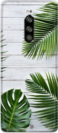 CaseGadget CaseGadget ETUI NADRUK ZIELONE LIŚCIE SAMSUNG GALAXY A20S standard 1