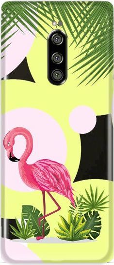 CaseGadget CaseGadget ETUI NADRUK FLAMING I KWIATY SAMSUNG GALAXY A20S standard 1