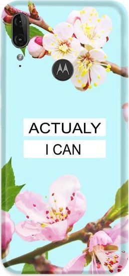 CaseGadget CaseGadget ETUI NADRUK GAŁĘZIE NA NIEBIE LENOVO MOTO E6 PLUS standard 1