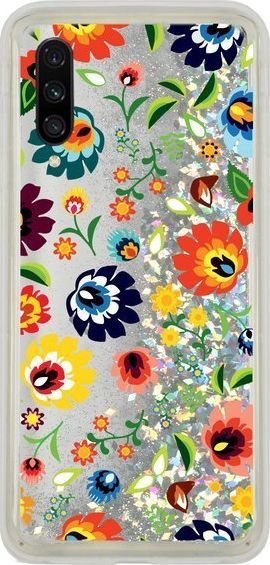 CaseGadget CaseGadget ETUI LIQUID FOLKLOR 1 XIAOMI MI A3 / MI CC9E SREBRNY standard 1