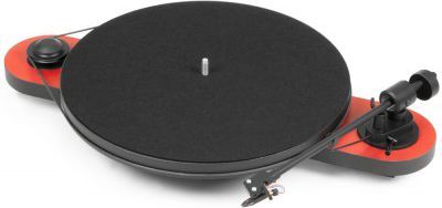 Gramofon Pro-Ject Audio Systems elemental czerwono czarny 1