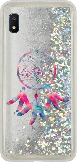 CaseGadget CaseGadget ETUI LIQUID ŁAPACZ SNÓW SAMSUNG GALAXY A10E SREBRNY standard 1