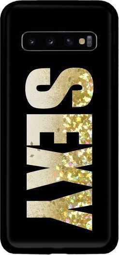 CaseGadget CaseGadget ETUI LIQUID SEXY SAMSUNG GALAXY S10E ZŁOTY standard 1