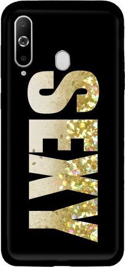 CaseGadget CaseGadget ETUI LIQUID SEXY SAMSUNG GALAXY A60 ZŁOTY standard 1
