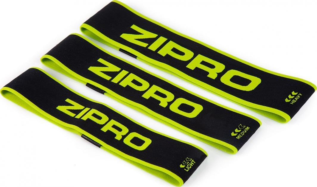 Zipro Mini Band różne poziomy oporu w zestawie 3 szt. 1