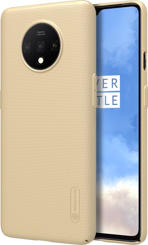 Nillkin Etui Nillkin Frosted Shield OnePlus 7T - Gold uniwersalny 1