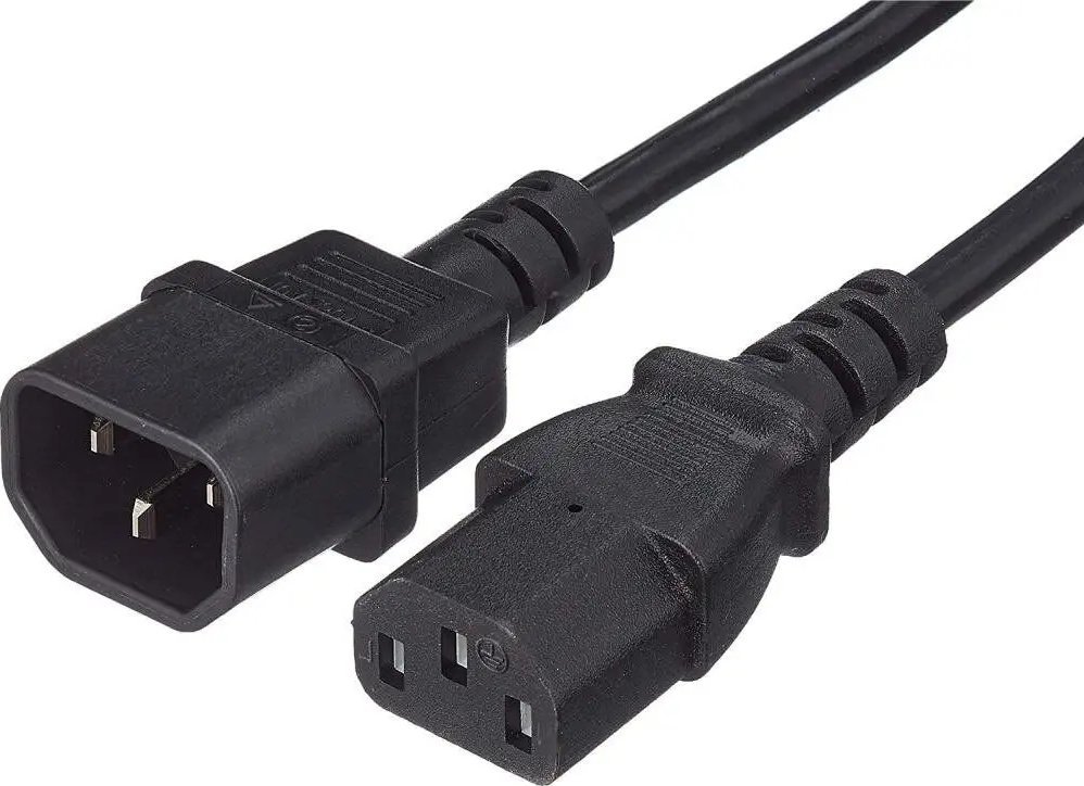 Kabel zasilający PremiumCord PREMIUMCORD Kabel napájecí 230V prodlužovací 0.5m 1