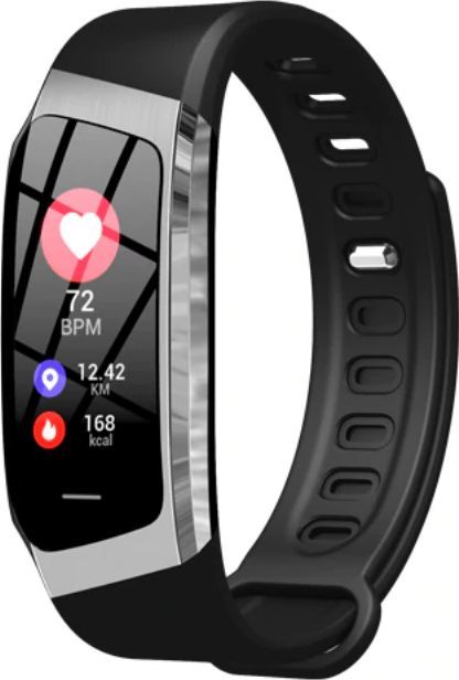 Smartband Roneberg RE18 Czarno-srebrny 1