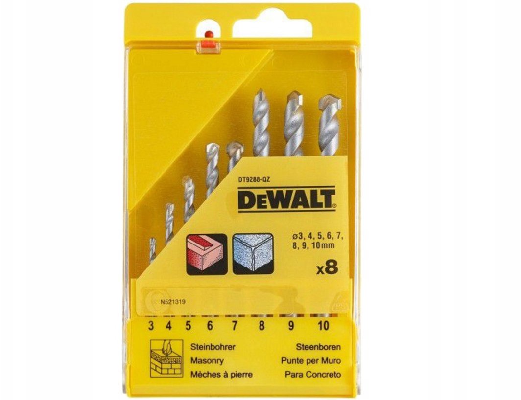 Wiertło Dewalt Zestaw 8cz. (DT9288-QZ) 1