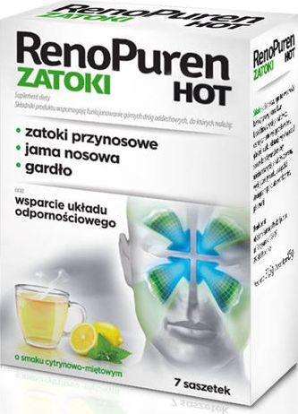 Aflofarm RenoPuren Zatoki Hot pr.dop.roztw. 7sasz. 1