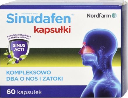 Nord Farm SINUDAFEN kaps. 60 kaps. 1