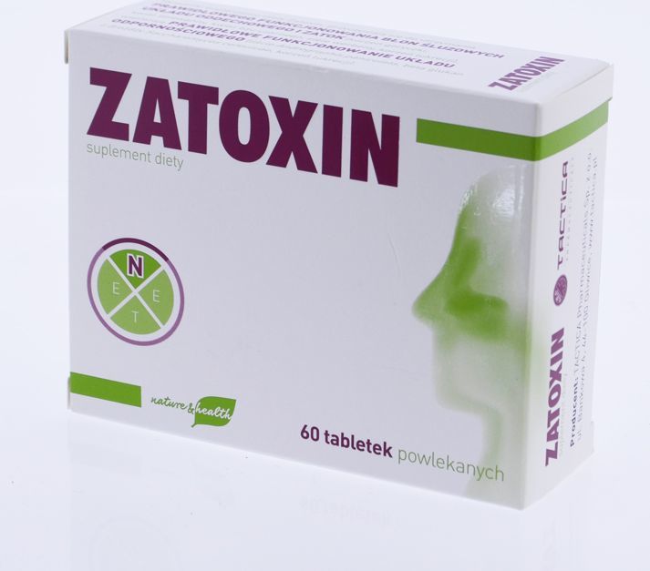 Tactica Zatoxin tabl.powl. 60tabl.(3blist.po20szt. 1