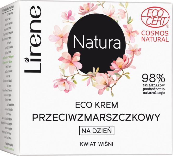 Lirene Krem do twarzy Natura Eco przeciwzmarszczkowy 50ml 1