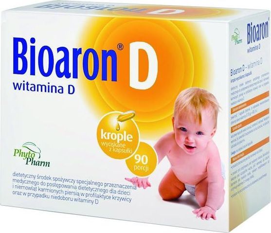 PhytoPharm Bioaron Witamina D kaps.twistoff 90kaps. 1