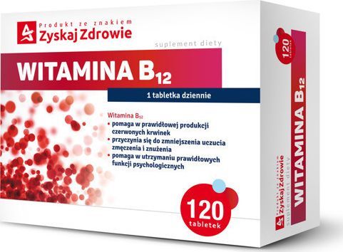 Zyskaj Zdrowie Witamina B12 tabl. 120 tabl. 1
