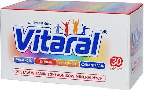 Jelfa Vitaral 30 tabl.drażow. 1