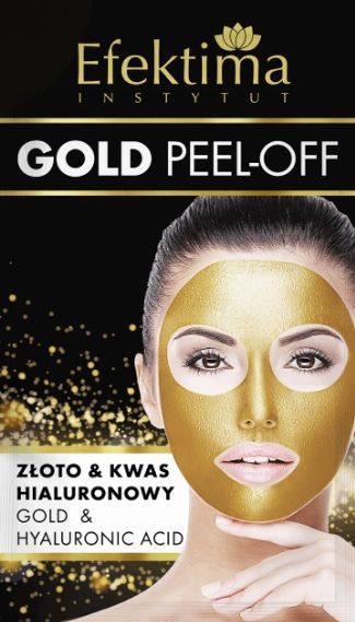 EFEKTIMA Maseczka do twarzy Gold Peel-Off złuszczająca 7ml 1