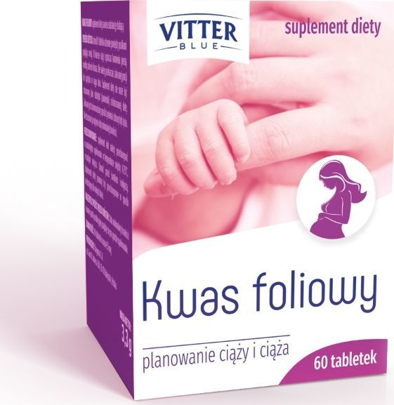 Diagnosis Kwas Foliowy, Vitter blue, 60 tabletek 1