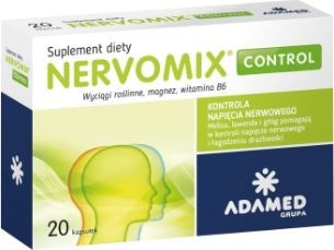 Adamed Nervomix Control kaps. 20 kaps. 1