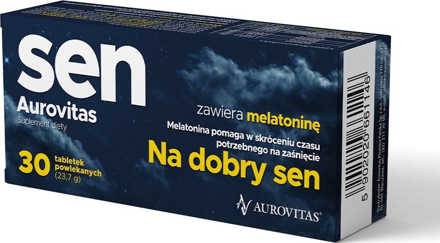 Aurovitas Sen Aurovitas tabl.powl. 30 tabl. 1