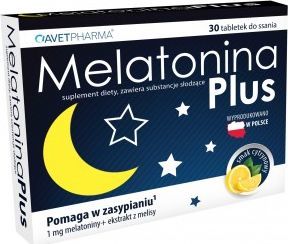 Avet Melatonina Plus tabl.do ssania 30 tabl. 1
