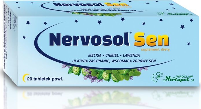 Herbapol Nervosol ® Sen tabl.powl. 20 tabl. 1