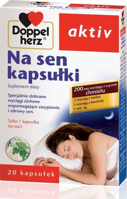 Queisser Doppelherz aktiv Na sen kapsułki kaps. 20k 1