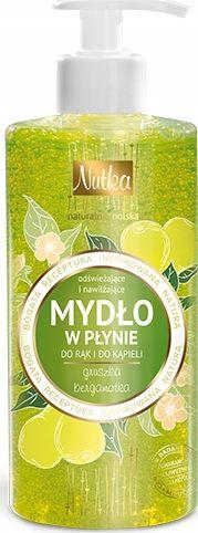 Nutka Mydło w płynie Gruszka i bergamotka 400ml 1
