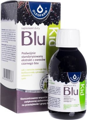 Oleofarm BluKid syrop dla dzieci od 3 lat 150ml 1