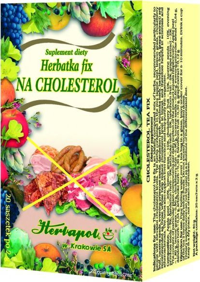 Herbapol Zioł. Fix Na cholesterol 2 g 20 toreb. 1