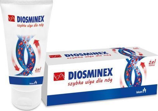 ICN POLFA Diosminex Szybka ulga dla nóg Żel 100g 1