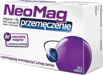 Aflofarm Neomag Przemęczenie tabl. 50 tabl. 1