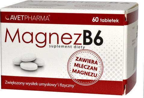 Avet Magnez B6 tabl. 60 tabl. 1