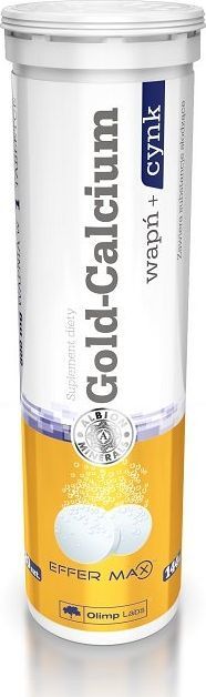 Olimp OLIMP Gold-Calcium wapń+cynk tabl.mus. 20t 1