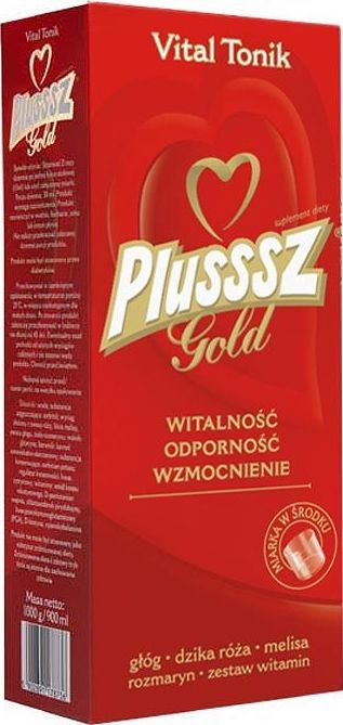 Polski Lek Plusssz Gold Vital Tonik tonik 900ml 1