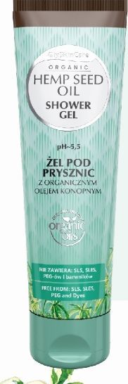 Diagnosis Żel pod prysznic Glyskincare z organicznym olejem konopnym 250ml 1
