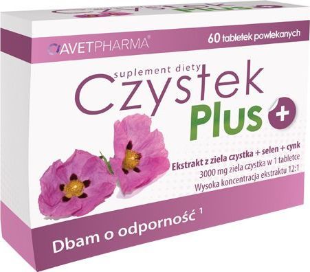 Avet Czystek Plus tabl.powl. 60 tabl. 1