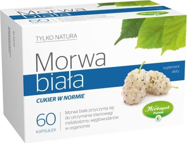 Herbapol Morwa Biała Tylko Natura kaps.twarde 60kap 1