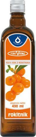 Oleofarm Rokitnik Sok 100% owoc.rokitnika 490ml 1