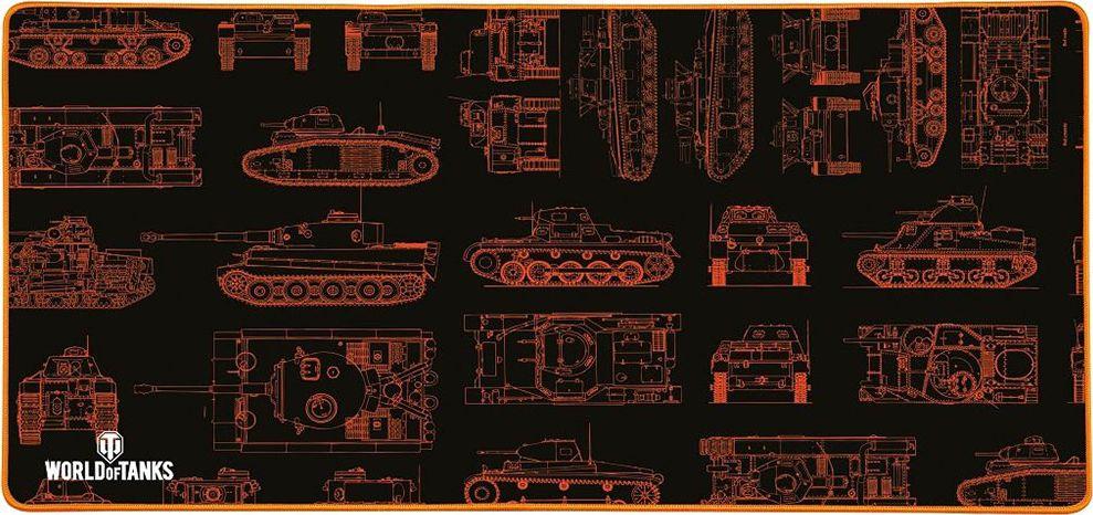 Podkładka Konix MP-25 XXL - World of Tanks 1