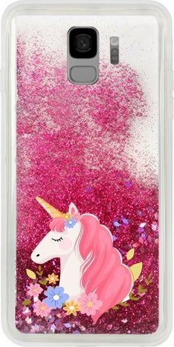 CaseGadget CaseGadget ETUI LIQUID JEDNOROŻEC SAMSUNG GALAXY S9 RÓŻOWY standard 1