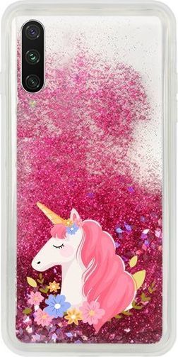 CaseGadget CaseGadget ETUI LIQUID JEDNOROŻEC XIAOMI MI A3 / MI CC9E RÓŻOWY standard 1