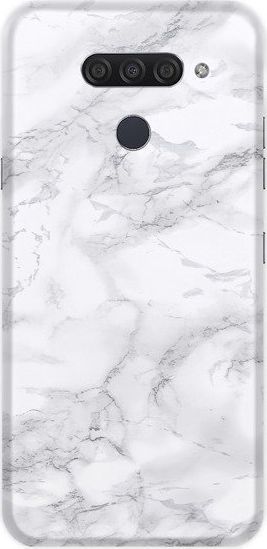 CaseGadget CaseGadget ETUI NADRUK SZARY MARMUR LG K50 / Q60 standard 1