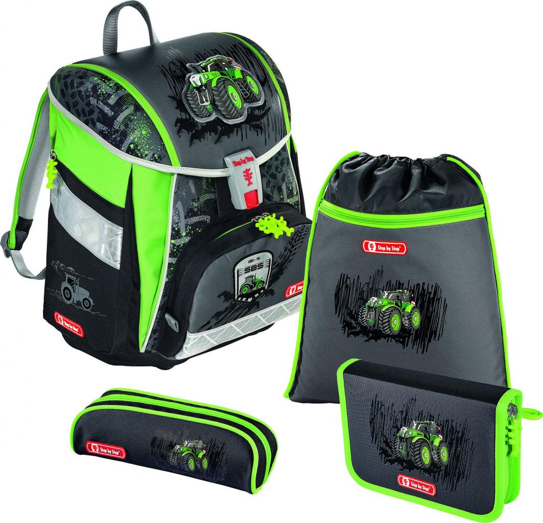 Step by Step Zestaw szkolny Touch 2 21L Green Tractor 4 el. (138936) 1