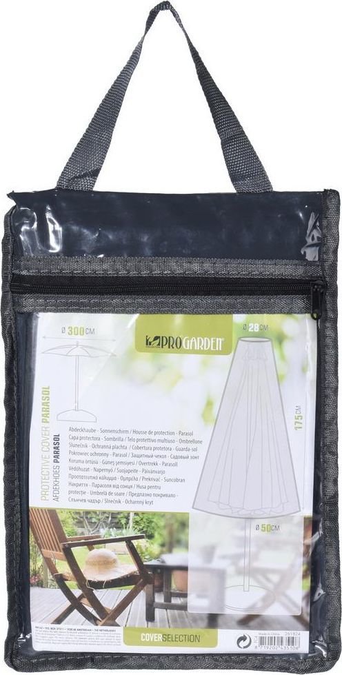 ProGarden Pokrowiec na parasol ogrodowy z tworzywa 175 cm 1