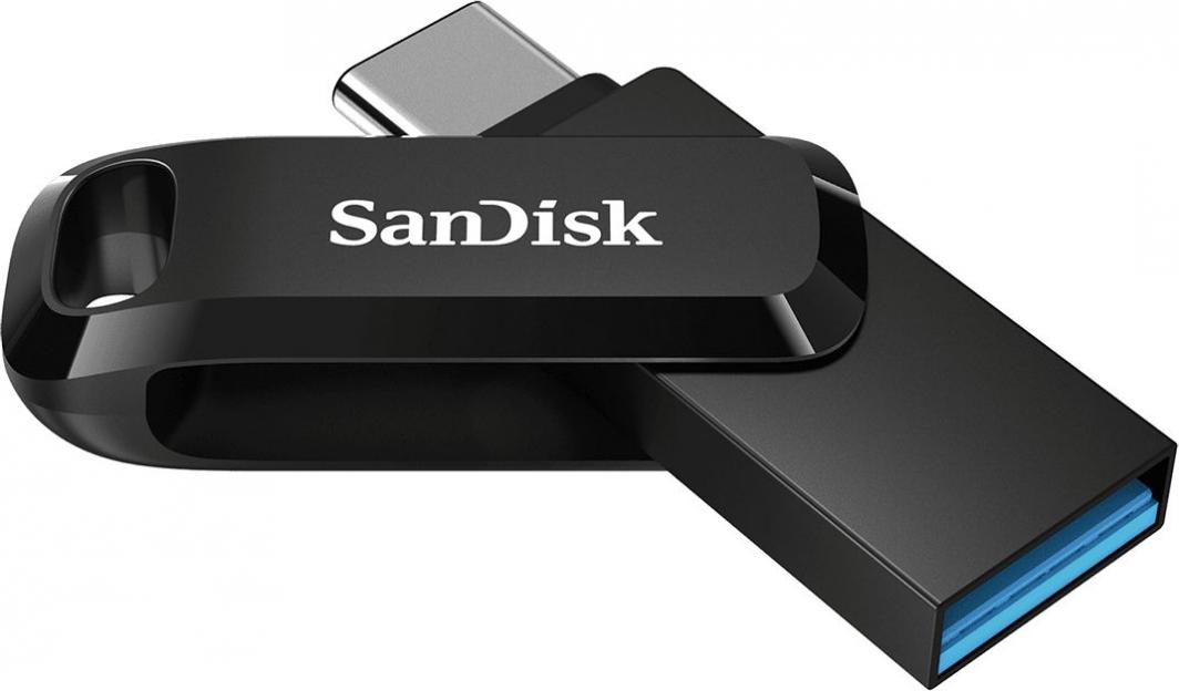 Sandisk ultra dual drive go usb type c обзор