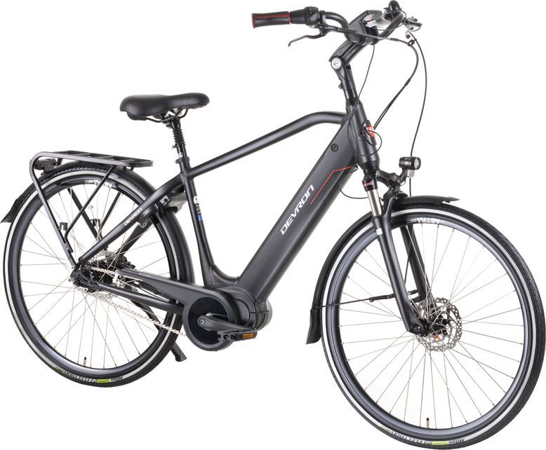 Devron Elektryczny rower miejski Devron 28427 28" - model 2019 Kolor Czarny, Rozmiar ramy 19,5" 1