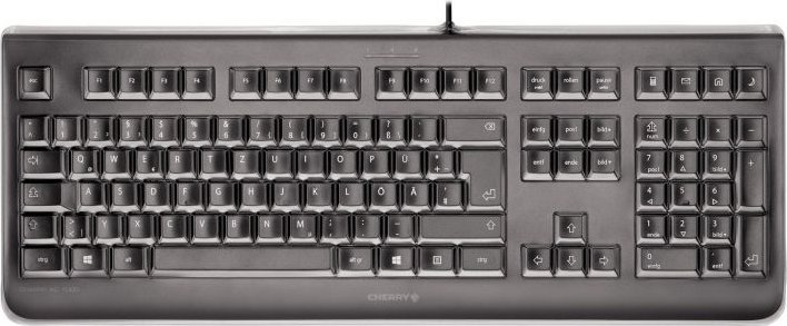 Klawiatura Cherry KC 1068 Przewodowa Czarna CZ + SK (JK-1068CS-2) 1