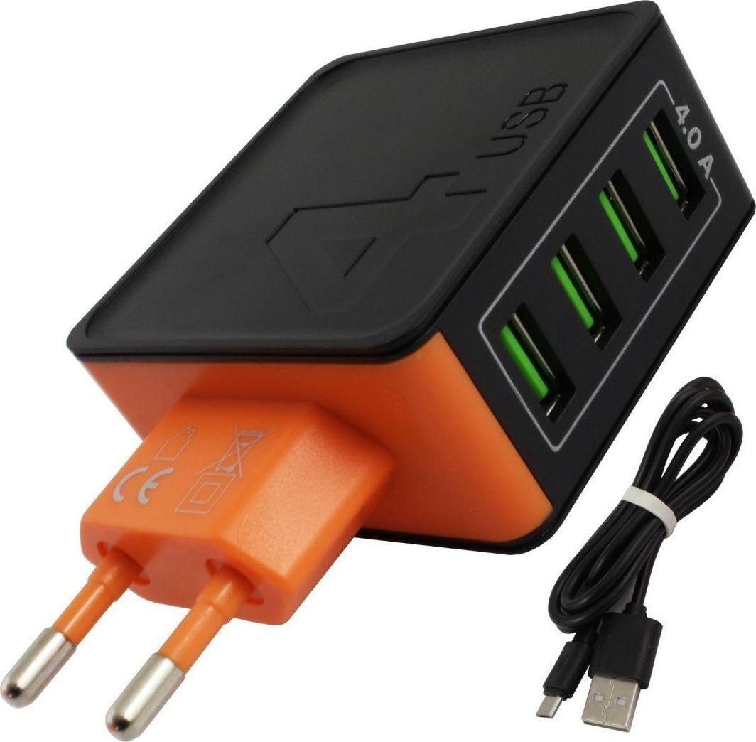 Ładowarka DPM 4x USB-A 4 A (CLT029) 1